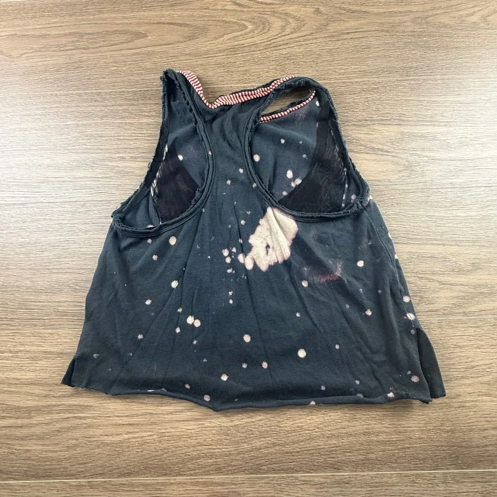We The Free Heritage Crafted Studded Tank Distressed Size XS Boho Altered - Picture 5 of 12